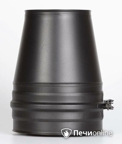 Комплектующие дымохода Schiedel Конус д250 PM25 (Черный) Permetr в Миассе
