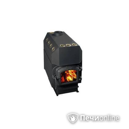 Отопительная печь Конвектика Ставр 200 чугунная дверца со стеклом в Миассе