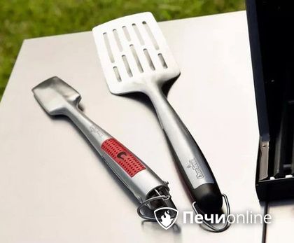 Аксессуар для приготовления на огне Char-Broil Набор инструментов  Medallion Series 2 шт (лопатка+щипцы) в Миассе