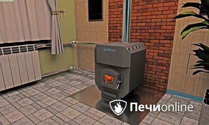 Отопительная печь Теплодар Топ-аква-150 ДЧ в Миассе