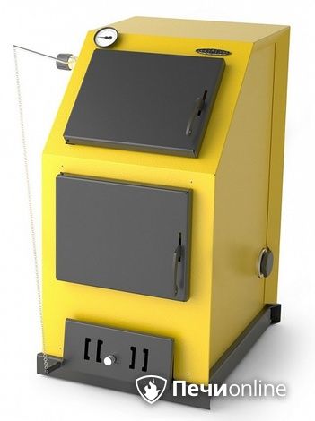 Твердотопливный котел TMF Оптимус Автоматик 25кВт АРТ под ТЭН желтый в Миассе