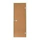 Дверь для бани Harvia Стеклянная дверь для сауны 8/19 коробка сосна бронза  D81901M