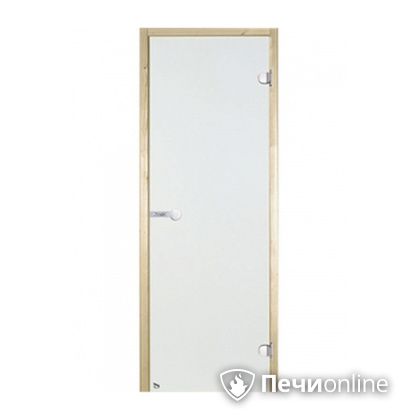 Дверь для бани Harvia Стеклянная дверь для сауны 8/19 коробка сосна сатин D81905M в Миассе